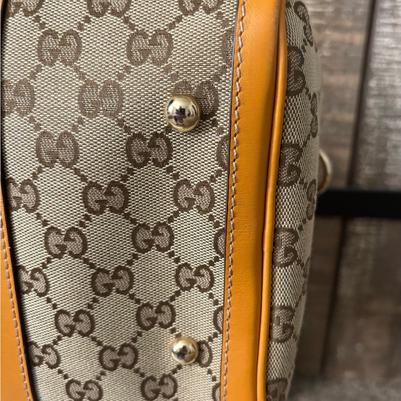 Gucci Web Vintage Boston Bag - Picture 10 of 14
